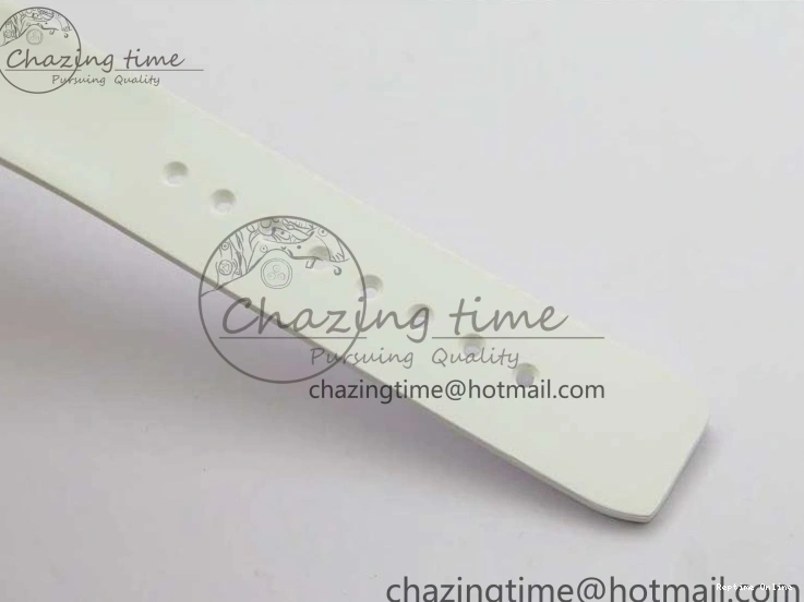 0112 Submariner Phantomlab Transparent KZF Best Edition Black Dial on White Rubber Strap VR StreetReady 2567